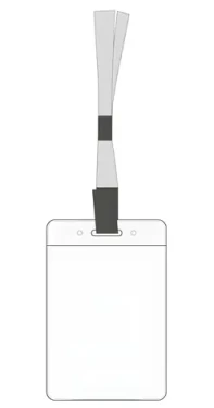 EuroSupplies Šnúrka LILY čierna / Šnúrka na krk / Klip / 900 mm / šírka 10 mm