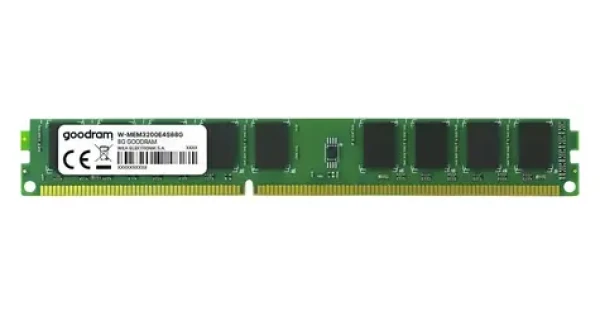 Goodram W-MEM3200E4S88G 8GB ECC / Operačná pamäť / DDR4 / UDIMM / 3200 MHz / 1Rx8 (W-MEM3200E4S88G)