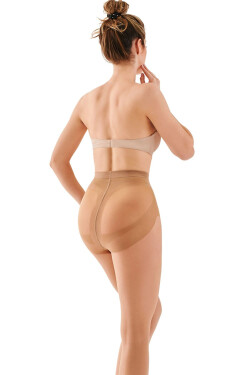 Dámske pančuchové nohavice 1201 Secred push up béžová - GABRIELLA Béžová 4