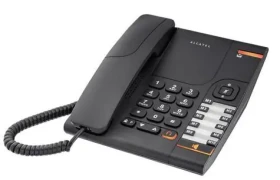 Alcatel Temporis 380 čierna / Analógový telefón (Alcatel Temporis 380 czarny)