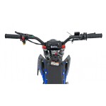 Mamido Detská benzínová motorka RamiGO IMMORTAL 110CC modrá