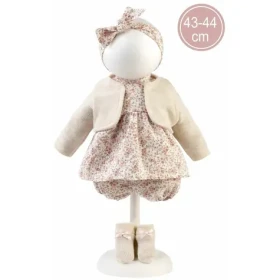 Llorens M844-01 oblečenie pre bábiku bábätko NEW BORN veľkosti 43-44 cm