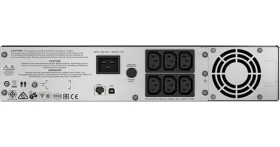 APC SMART-UPS C 2000VA LCD RM 2U / Záložný zdroj UPS / 2000 VA / 1300 W / 230 V / Line interaktívny (SMC2000I-2U)