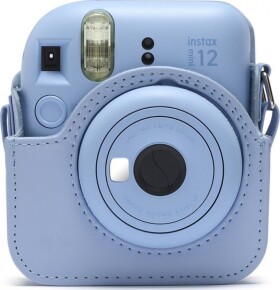 Fujifilm Fujifilm Momentinis fotoFotoaparátas instax mini 12 PASTEL Mėlynas+instax mini glossy (10pl)+originalus dėklas