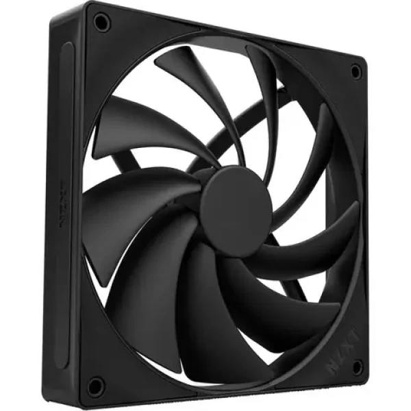 NZXT F140Q čierna / Ventilátor / 140mm / Fluid Dynamic Bearing / 29.8 dB @ 1500 RPM / 102.9 CFM / 4-Pin (RF-Q14SF-B2)