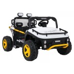 Mamido Detské elektrické autíčko Buggy UTV Speed 24V biele