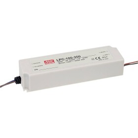 MEAN WELL LPC-100-700 LED driver konštantný prúd 100 W 0.7 A 72 - 143 V/DC bez možnosti stmievania, ochrana proti prepätiu; LPC-100-700