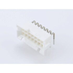 Molex vstavaná zásuvková lišta (štandardná) Počet pólov 14 15246143 1 ks Tray; 15246143