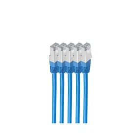 Shiverpeaks Cat6 S/FTP modrá / Patch kábel / 0,25 m / LSZH / RJ-45 (BS75711-H0.25B-SET5)