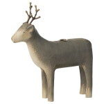 Maileg Drevený svietnik Reindeer Medium