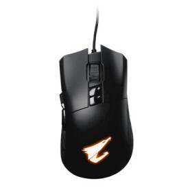 GIGABYTE AORUS M3 čierna / Herná optická myš / 6 400 DPI / USB / 1.8m (GM-AORUS M3)