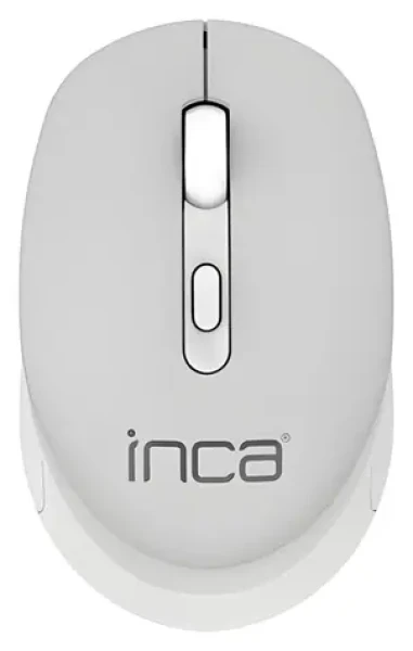 INCA IWM-243RG sivá / Bezdrôtová myš / Tichý klik / 1600 DPI / 2.4 GHz / 2 tlačidlá (IWM-243RG)