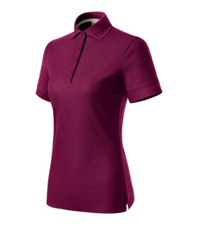 Dámske polo tričko Prime (GOTS) fuchsiová 2XL