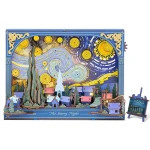 Robotime 3D drevená skladačka Hviezdna noc