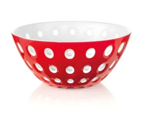 Guzzini LE MURRINE červená, biela / Misa / Akrylát / 25 cm (279425147)