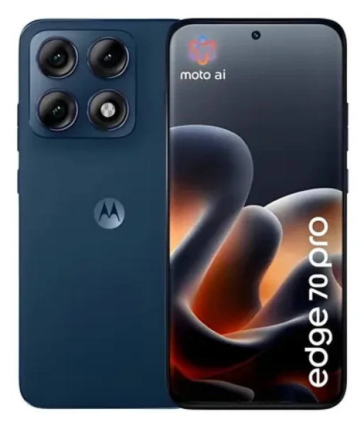 Motorola EDGE 70 Pro 8+256 GB tmavo modrá / Chytrý telefón / 6.78 "AMOLED 144Hz / MediaTek Dimensity 8500 Extreme (PBC20079SE)