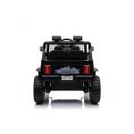 Mamido Mamido Elektrické autíčko OFF ROAD EXTREME 4x4 čierne 24V | 200W | 50 kg | EVA | LED | 2,4 Ghz | ECO koža