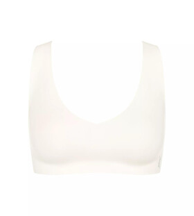 Dámska podprsenka ZERO Feel 2.0 Bralette - WHITE - biela 00GZ - SLOGGI WHITE S