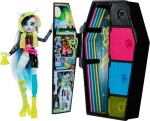 Monster High Skulltimate secrets bábika neón Frankie