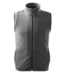Next fleecová vesta unisex steel grey XL