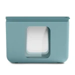 BlimPlus Peek Box Quadro Combo Teal / Sada dóz na potraviny / 3 ks / 0,5 +1,3 +2,6 l / Plast (CN020-0005M1423CA)
