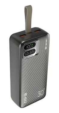 Tracer Blaze 30000 mAh čierna / externá batéria / PD 65 W / QC3.0 / displej (TRABAT47505)