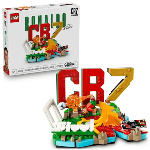 LEGO® Editions 43012 Cristiano Ronaldo - Hviezdne momenty futbalu