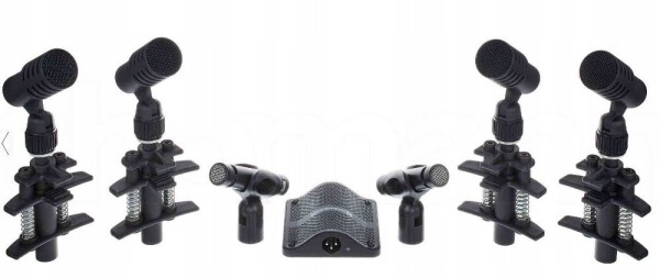Beyerdynamic beyerdynamic TG Drum Set PRO M Sada mikrofonów do perkusji z držiakami i torbą