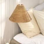 IB LAURSEN Závesná lampa Bamboo Braided 30 cm