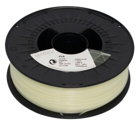 PLA filament GLOW GREEN svietiaci v tme zelená 1,75 mm Smartfil 1 kg