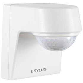 ESYLUX EM10025358 montáž na stenu, na omietku senzor pohybu 200 ° biela IP55, IK07; EM10025358