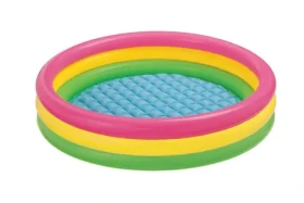 INTEX Bazén s dúhovým dnom / Bazén / 147 x 33 cm / PVC / od 2 rokov