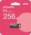 ADATA MEMORY DRIVE FLASH USB3.2 256G/BLACK AROY-UR340-256GBK ADATA
