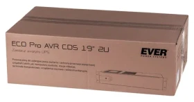 Ever ECO Pro 1000 AVR CDS 19" / Záložný zdroj UPS / Rack 2U / Line-Interactive / 1000 VA (650 W) / USB (W/EAVRRM-001K00/00)