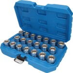 Sortiment zámkov kolies pre Porsche, 20 ks Brilliant Tools BT691330; BT691330