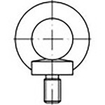 TOOLCRAFT TO-6855678 závesné skrutky M6 DIN 580 ocel pozinkované 25 ks; TO-6855678