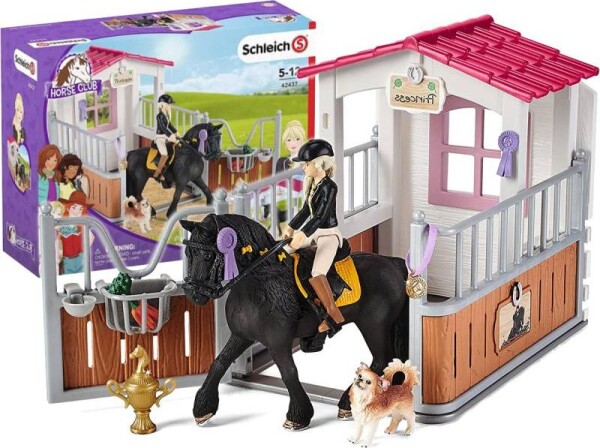 Schleich Horse Club 42437 Stajňa s koňom klubová