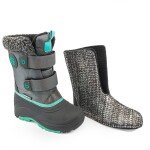 Snehové topánky pre chlapcov SNOWIE, Bugga, B00174-04, zelená - 24