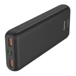 Hama PD20-HD čierna / powerbank / 20000 mAh / 3A / 2x USB-A / 1x USB-C / PD/QC (201663)