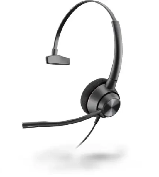 Poly BLACKWIRE 3310 (Microsoft Teams) čierna / náhlavná súprava / mikrofón / 1x slúchadlo / USB-C / ovládač (214011-01)