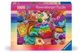 Ravensburger Vintage pletenie a háčkovanie