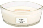 WoodWick White Teak Elipsa 453.6g - sviečka loď / doba horenia: až 40 h (5038581062129)