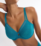 TRIUMPH SIGNATURE SHEER - Minimalizačná podprsenka pre pohodlné tvarovanie Triumph ARIZONA BLUE 75C