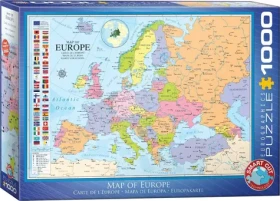 EUROGRAPHICS Puzzle Mapa Evropy