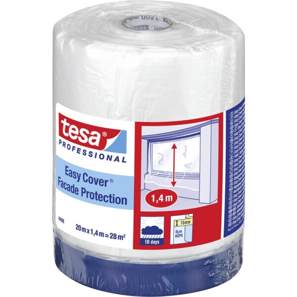 Tesa 04498-00001-00 krycia fólia tesa Easy Cover® priehľadná (d x š) 20 m x 1.4 m 1 ks; 04498-00001-00