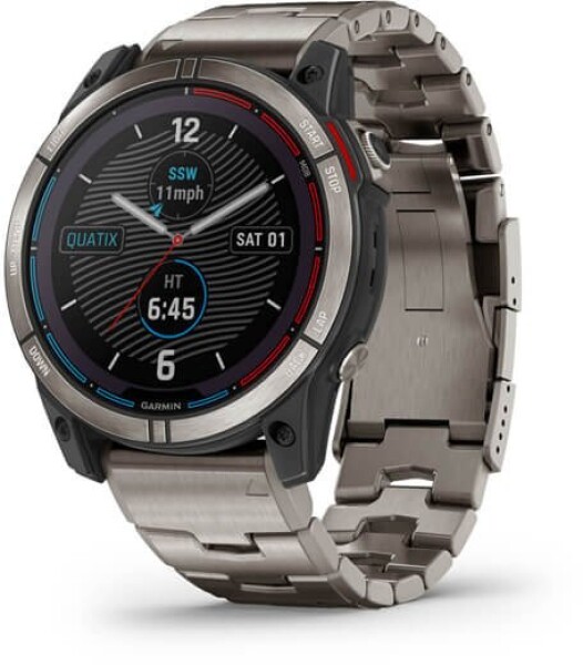 Garmin Garmin quatix 7X Solar išmanusis GPS laikrodis, 51 mm, Metalinis