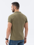 Ombre Polo tričká Olive