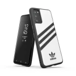 Adidas OR Moulded Case PU Samsung Galaxy S20 biela-čierna / Kryt / PU materiál / SM-G980 (38622)