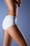 Dámske nohavičky Basic midi white - Sloggi Bílá 3XL