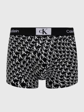 Pánske boxerky NB3403A ACR čierna/biela - Calvin Klein M černá/bílá